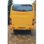 Rear windows for passenger transport